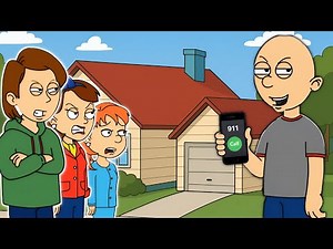Classic Caillou Prank Calls 911/Grounded