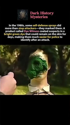 The Spray That Marked Criminals Bright Green