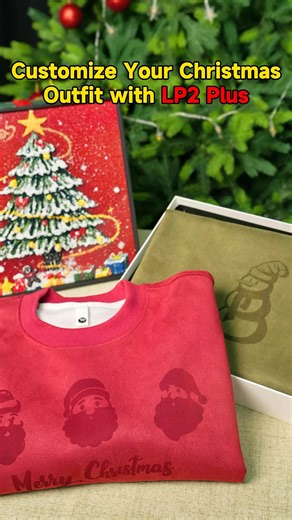 LaserPecker on Instagram: "🎅 Advent Calendar Day 4 ✨ Hey friends! Ready to show off your Christmas outfits? We’ve already customized ours with the LP2 Plus! 🎄 Creating personalized designs and your own festive style is super easy. What Christmas decorations are you planning? Drop your answer in the comments — every participant earns Seeds! (Seeds can be redeemed for coupons and used as cash discounts!) 🎁 Christmas pre-sale is live — tap the link in our bio to grab your festive goodies! #laser