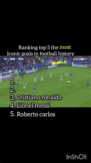 Top 5 the most iconic goals🤯 #football #worldcup #rekk #rekkkkkk