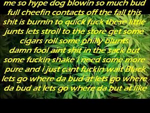 three 6 mafia where the bud at lyrics