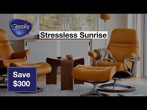 Stressless Sunrise Recliner - Featured Stressless Recliner by Designer Home Comfort