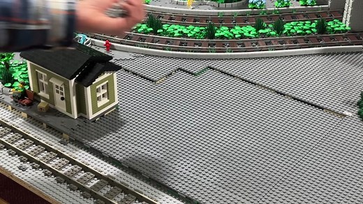 Creative LEGO Cobblestone Tiling in LEGO City Update