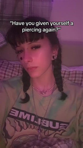 Really not a big deal #fyp #peircing