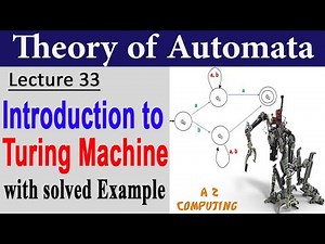 Introduction to Turing Machine with Example in Urdu/Hindi