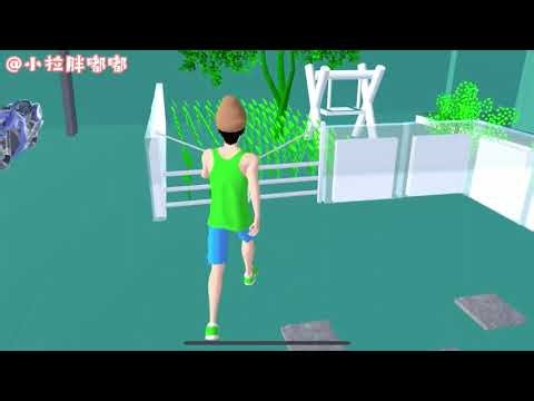 Sakura School Simulator: Er Gou gets a new home, and San Zhi comes to help! #SakuraSchoolSimulator