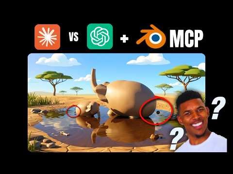 Who Won? Claude Opus 4.7 vs GPT Codex 5.5 Test Blender MCP and Vide Edit MCP