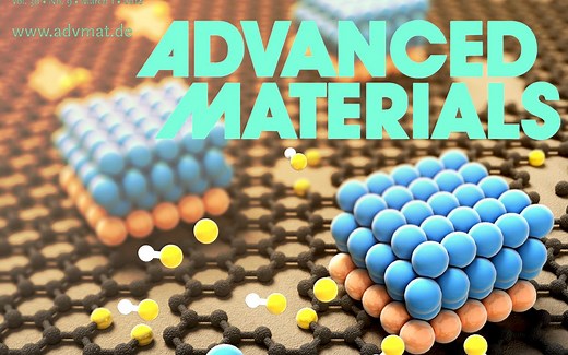 一张Advanced Materials期刊封面是怎样制作完成的。