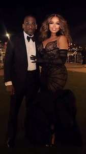 You ask, we answer! @tee_n_davis60 asks, “Where is this dress from?!!!!!!!!!!” @_mzkarribaby attended the UNCF Mayor’s Masked Ball alongside her husband @jamalhbryant wearing a black embellished gown by @jazellacouture, styled for an elegant date night while she delivered the invocation for the evening. Hot! Or Hmm..? 📸: @cinquejr #KarribabyFBD #karribaby #karribabystyle #fashionbombdaily #fbdaily BombStyle | Fashion Bomb Daily