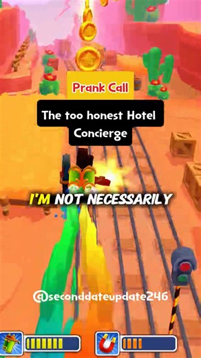 What happens when a hotel concierge gets a little too honest with the guests? 😂 This hilarious prank call takes an unexpected turn when the “helpful” concierge starts spilling way too much truth! Get ready to laugh till the end this is one of the funniest prank calls ever! Watch till the end and comment: “I’d never stay at this hotel again!” 😂 #PrankCall #FunnyPrank #HotelPrank #ComedyClip #RadioPrank #TooHonestConcierge #LaughOutLoud #HilariousMoments #BrookeAndJeffreyStyle #ViralPrank #Comed