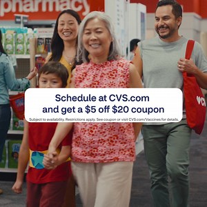 Which vaccines may be right for you? Ask your CVS® pharmacist or learn more about eligibility online. *Subject to availability. Restrictions apply. *See coupon or visit CVS.com/Vaccines for details. | CVS Pharmacy