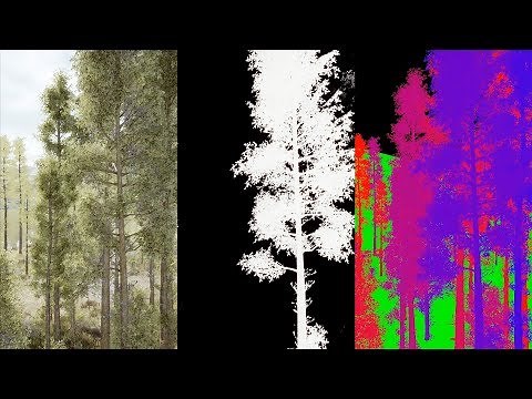 Unreal Engine 4 Object Segmentation and Pixel Depth