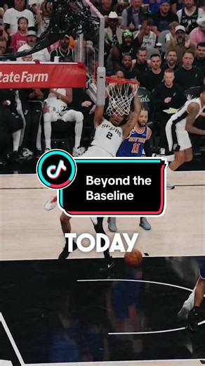 Wemby aura gamble. 😭👀 #nba #spurs #knicks #basketball #hoops | knicks vs spurs game 3