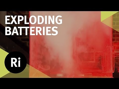 Exploding a Lithium Ion Battery - 2016 CHRISTMAS LECTURES