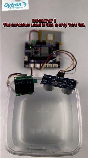 Real-Time Water Level Tracking Using ESP32!