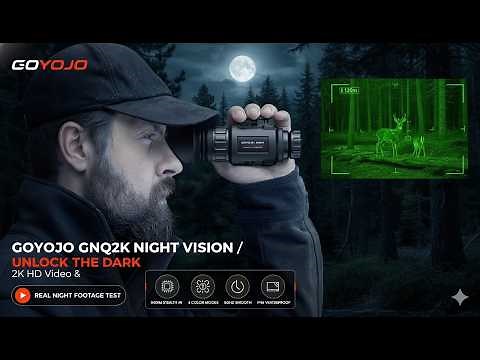 GOYOJO GNG2K Night Vision Monocular Review – 2K/60Hz Digital NVG Worth It? Specs & Real Performance!