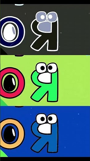 🔴RUSSIAN ALPHABET LORE LETTERS