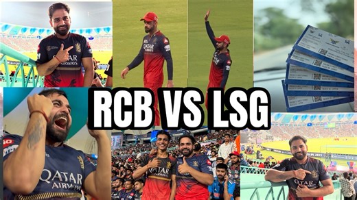 13K views · 1K reactions |  RCB vs LSG | Ekana Stadium, Lucknow |...