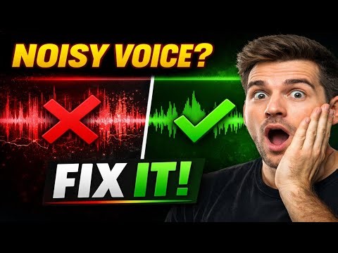 Fix Noisy Audio for Voice Cloning Best Tool for RVC, Applio & Seed VC