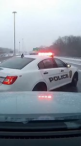 Icy Chase Ends With Police Crash Albany, New York — January 29, 2025 A dangerous high-speed chase on a slick, ice-covered stretch of I-87 near Albany took a disastrous turn Tuesday morning when the pursuing State Trooper's cruiser lost control and crashed directly into his own backup unit. The entire harrowing sequence, including the police radio dispatch, was captured on the backup officer's dashcam. The dramatic video shows a black Dodge Charger weaving through traffic at high speed during a s