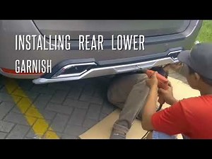 Front n Rear Lower Garnish Innova Reborn Installed