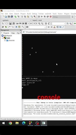 “Made a Simple AI in C++ That Chases Me 👾” #coding #codescene #getcode #codetogether #ai