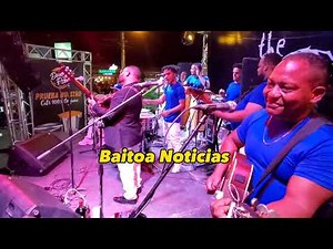 Bienvenido Rodriguez en las fiestas populares Baitoa 2023 EN VIVO (Bachatas con sentimiento)