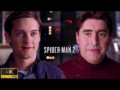 Peter Parker Meets Otto Octavius | Spider-Man 2 Iconic Scene