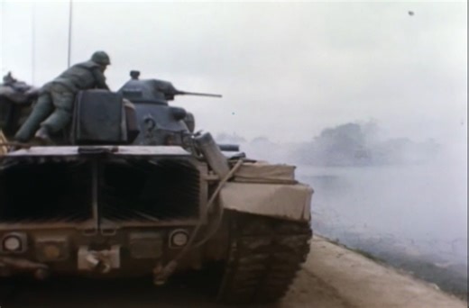 “An M48 Patton opens up, its main gun thundering as infantry nearby prepares a bazooka for the next shot. Armor and foot soldiers working in tight coordination—steel, smoke, and teamwork driving the fight forward.” Careful dont blow your speakers out. #GhostsoftheBattlefield #KoreanWar #VietnamWar (use whichever fits) #M48Patton #BazookaTeam #USArmy #USMC #ArmorAndInfantry #FireSupport #WarHistory #MilitaryHeritage #HistoryPreserved | Ghosts of the Battlefield
