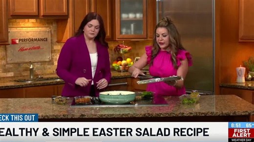 Nutritionist, dietician Karolyn Saweres makes a healthy Mediterranean Easter salad recipe | Haystack News