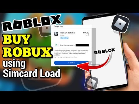 PAANO BUMILI NG ROBUX GAMIT ANG SIMCARD LOAD | BUY ROBUX ON ROBLOX APP | Riencyll Cabile