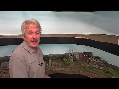 Adding Details to a Flat Model Train Layout