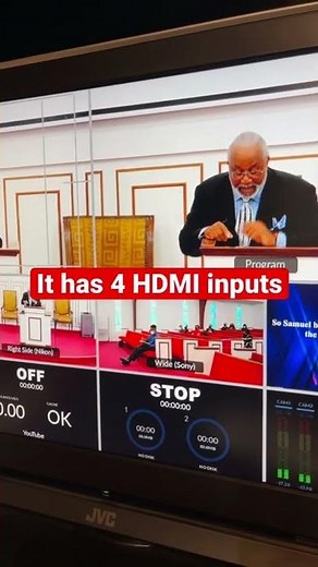 Using the Atem Mini Pro to stream Worship Service