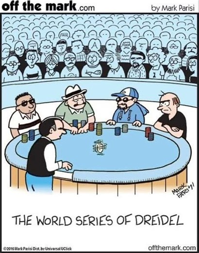 Chanukkah/Hanukkah cartoons from Off The Mark