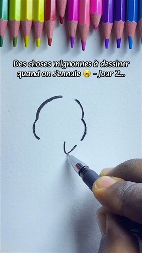 Des choses mignonnes à dessiner quand on s'ennuie - Jour 2 #Lapin #lapin #mignon #dessin