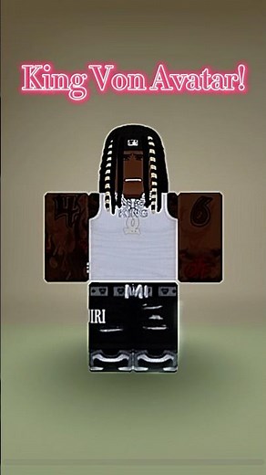 King Von Avatar! #roblox #kingvon #robloxavatar #foryou #trending #robloxshorts #robloxedit