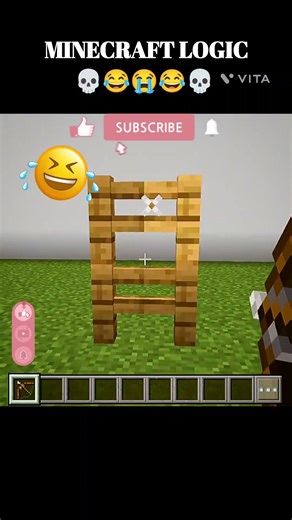 Minecraft bow and arrow have crazy logic Part-6 #minecraft #shorts #virakshorts #fypシ #logic #crazy