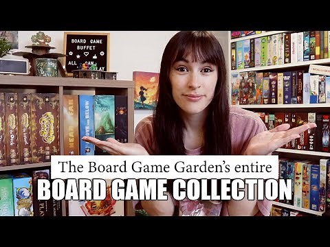 Our Entire Board Game Collection | Over 200 board games! | TBGG 1 Year Anniversary!