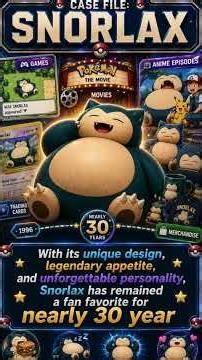 Snorlax: the Sleeping Pokémon