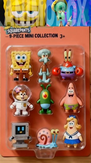 Unboxing the Ultimate SpongeBob SquarePants Mini Figure Set #unboxing