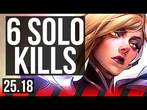 FIORA vs KAYLE (TOP) | 6 solo kills, Dominating | EUW Master | 25.18