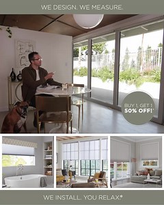 1K reactions · 63 shares | Bringing home automation into your home is a breeze with 3 Day Blinds because we measure, we design, we install and you relax! • Quality Window Treatments • Industry Leading Technology • Wireless Voice Command Learn more during a FREE in-home design consultation + for a limited time Buy 1, Get 1 50% Off! | 3 Day Blinds | Facebook