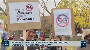Montrealers protest Bill 96 in ongoing rallies