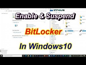 How to suspend BitLocker encryption to perform system changes on Windows 10 | Resume BitLocker