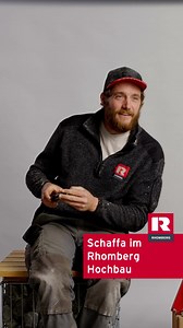 Machen wir es kurz: Arbeiten kannst du überall. Geld verdienen auch. Warum also zu Rhomberg Bau? Die Antwort darauf haben unsere Kollegen aus dem Hochbau, die dir auch gleich noch verraten, warum das Arbeiten im Hochbau und auf der Baustelle sowieso der beste Job überhaupt ist 😉. | Rhomberg