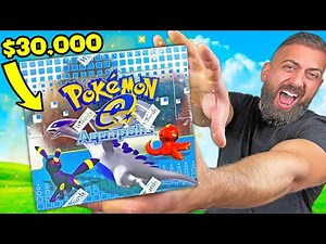 Opening One of The Rarest Pokemon Boxes In The World ($30,000)