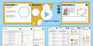 Year 6 Diving into Mastery: Step 8 Angles in Polygons Teaching Pack