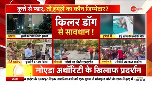 4.4K views · 31 reactions | Noida: People protesting against society after a dog killed one year old child #dogattacksurvivor #dogattack For more videos: https://bit.ly/2SKYQg0 | Zee News English | Facebook