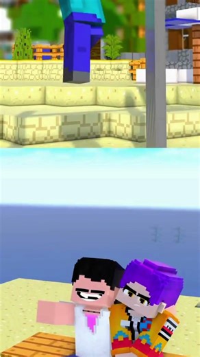 When Steve Becomes a Helicopter! 🚁 Minecraft Animation Meme