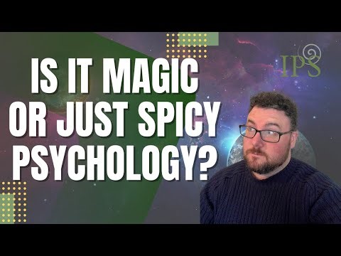 Is it magic or just spicy psychology? 🤔 Jon O'Sullivan at the Irish Pagan School